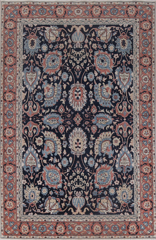 Handmade Wool Sultanabad Ziegler Turkish Rug 7x10