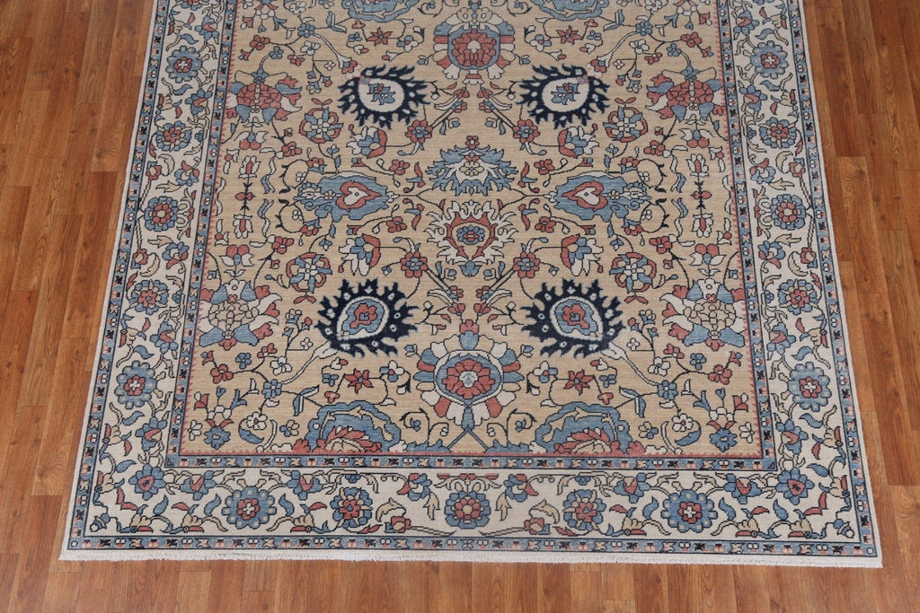 Handmade Wool Sultanabad Ziegler Turkish Rug 7x10