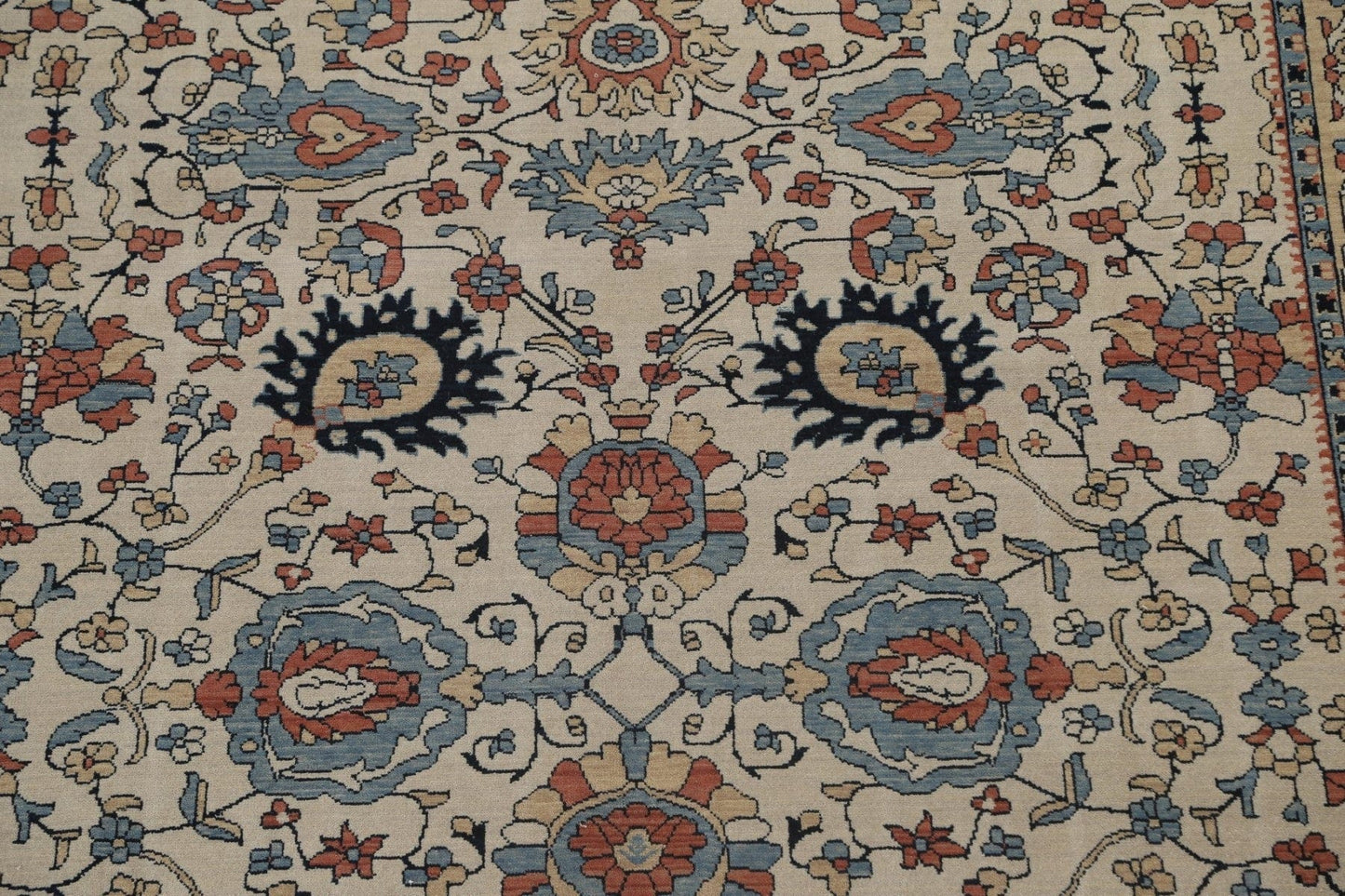 Floral Wool Sultanabad Ziegler Turkish Rug 7x10