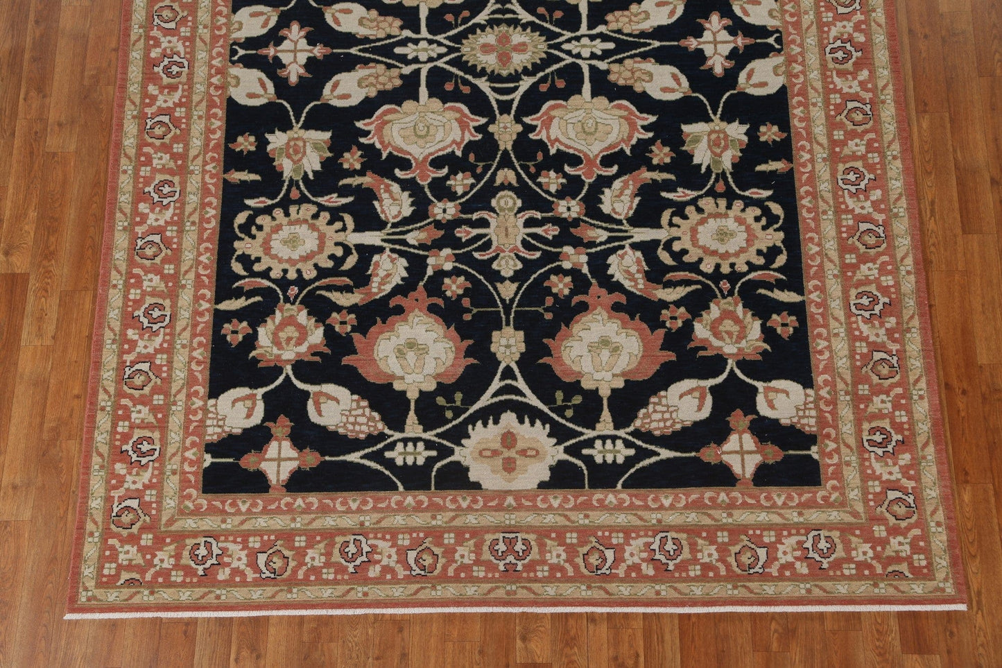 Floral Wool Sultanabad Ziegler Turkish Rug 7x10