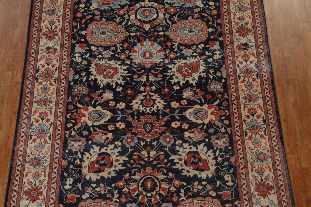 Handmade Floral Sultanabad Ziegler Turkish Wool Rug 7x10