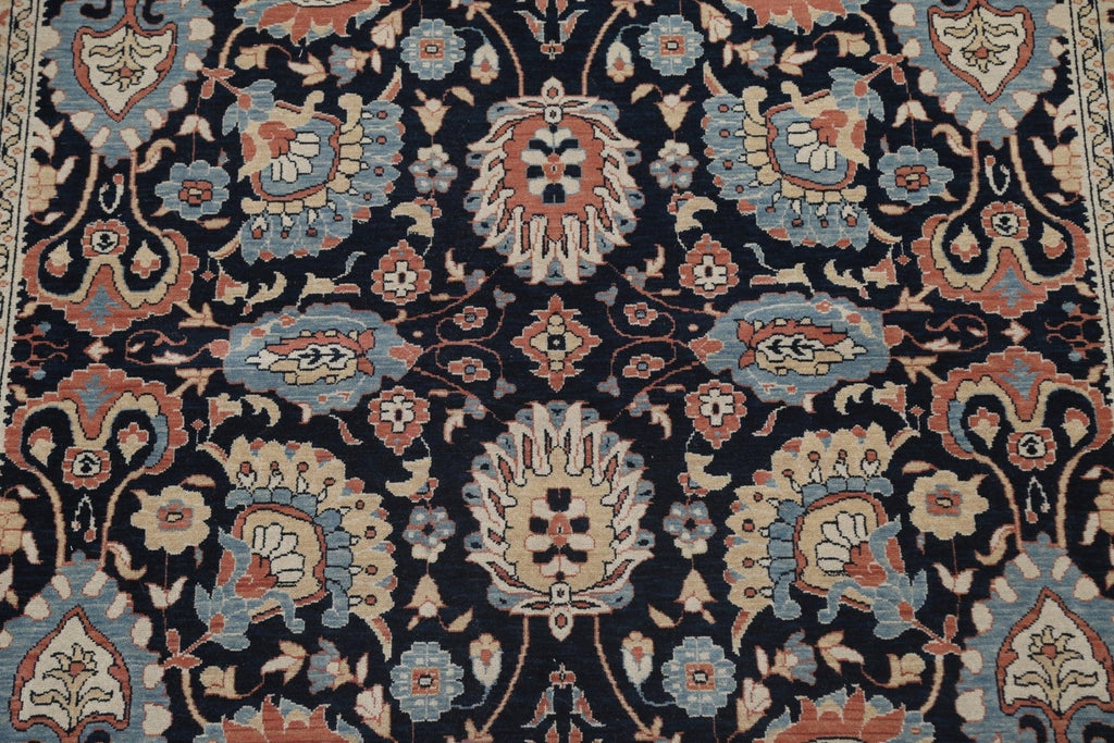 Hand-Knotted Floral Sultanabad Ziegler Turkish Wool Rug 7x10