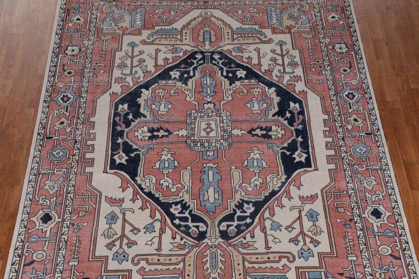 Wool Heriz Serapi Turkish Rug 7x10