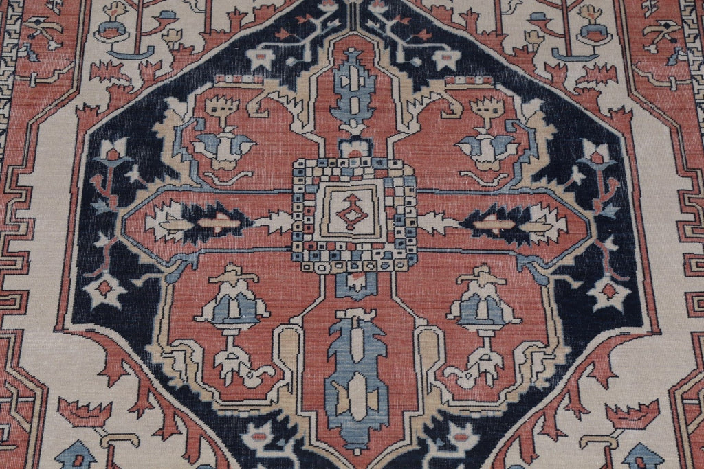 Wool Heriz Serapi Turkish Rug 7x10