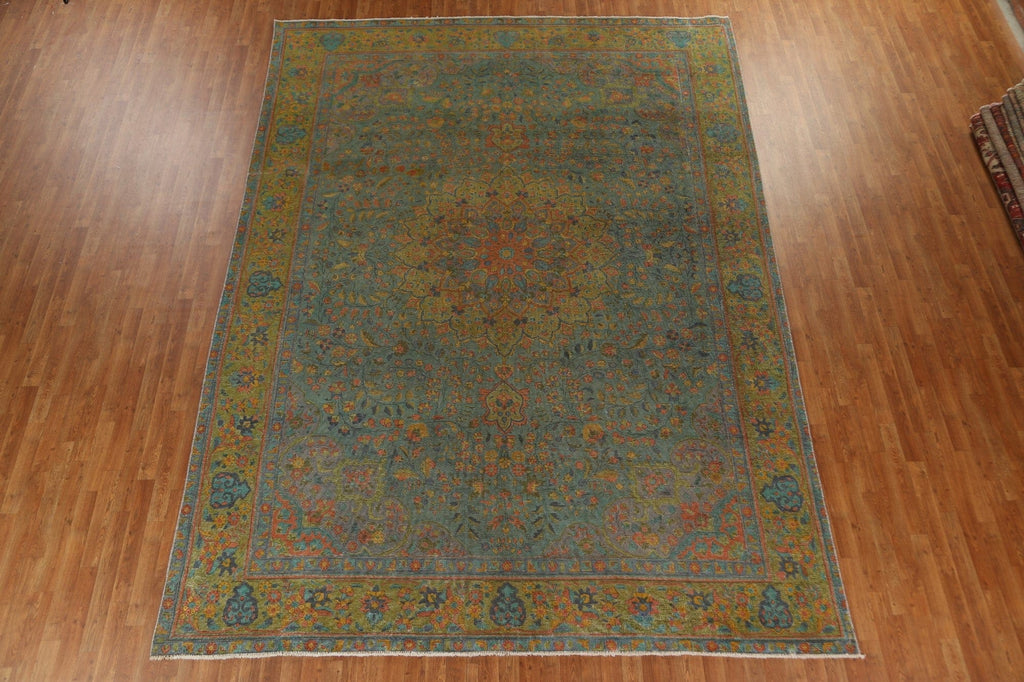 Handmade Wool Tabriz Persian Rug 10x13