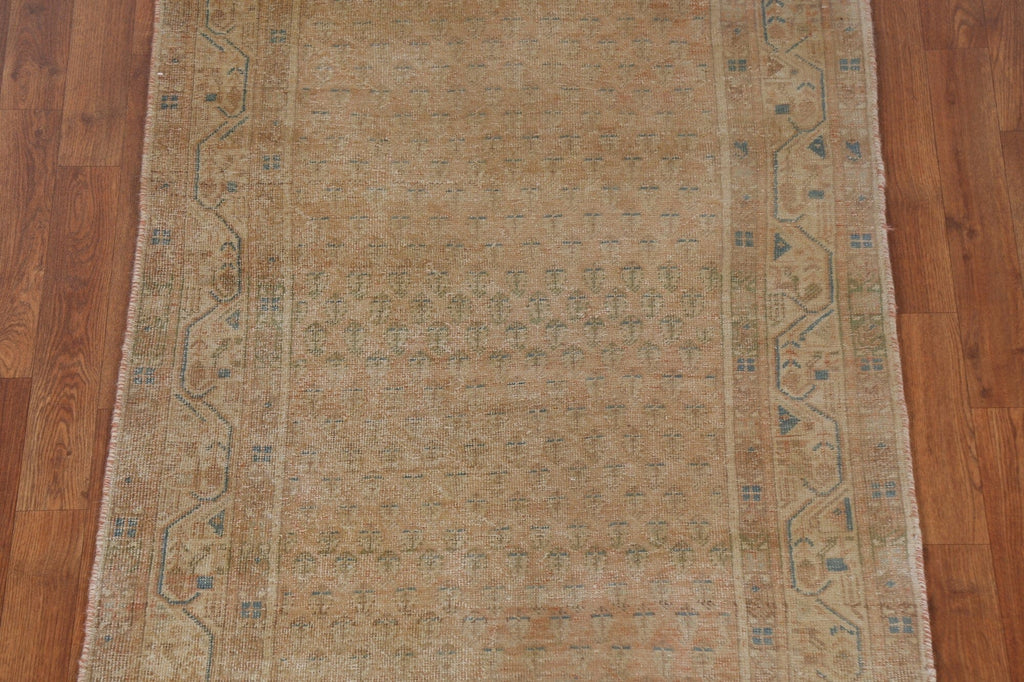 Antique Look Botemir Persian Runner Rug 3x10