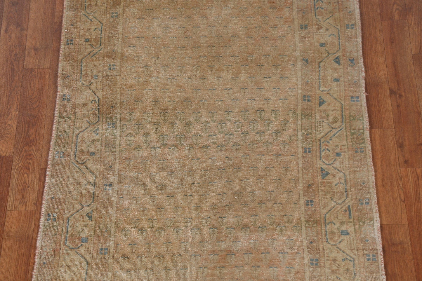 Antique Look Botemir Persian Runner Rug 3x10