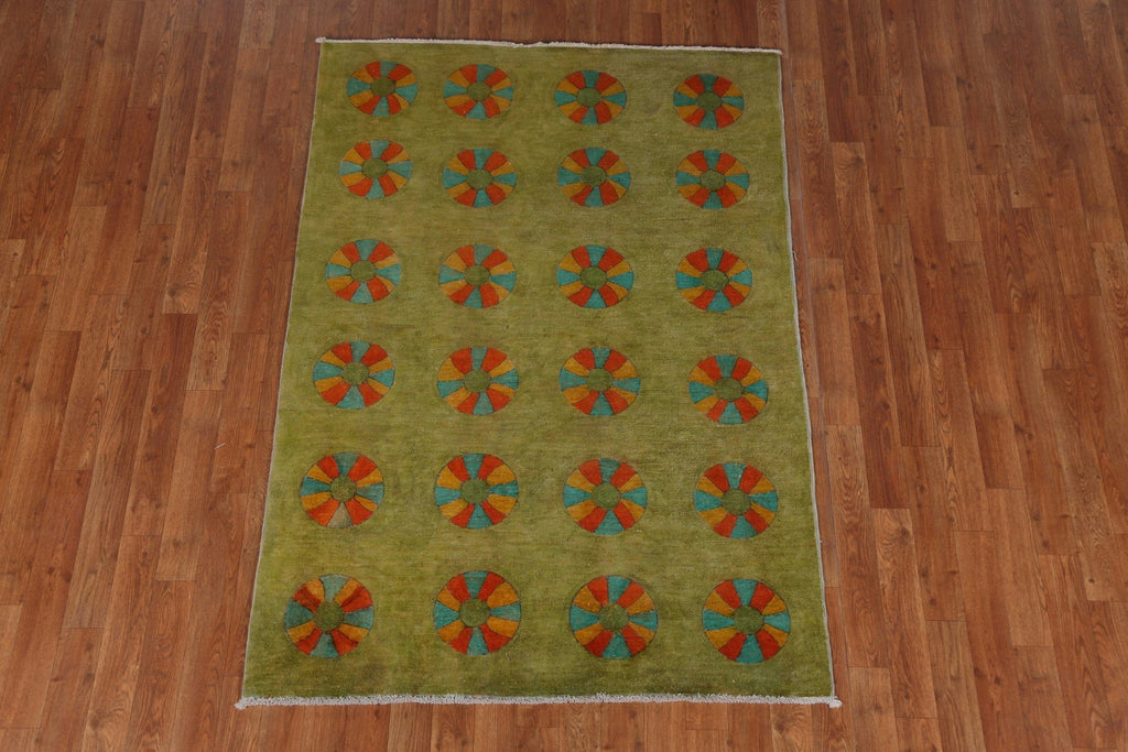 Handmade Contemporary Persian Area Rug 4x6