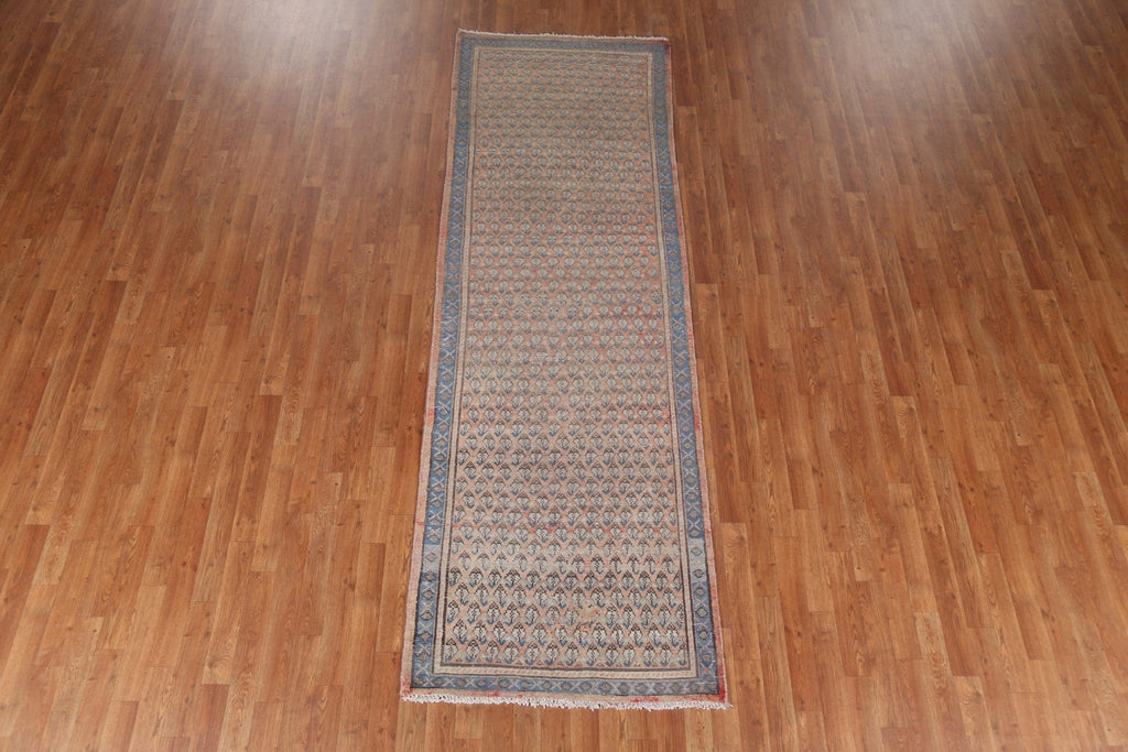 Geometric Botemir Persian Runner Rug 3x10