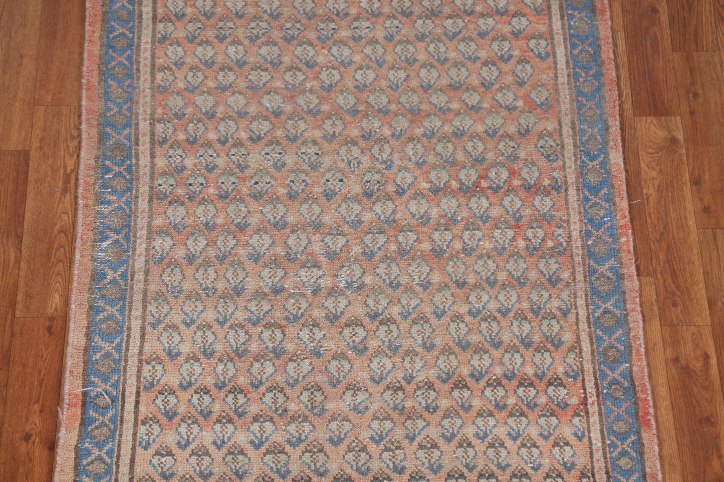 Geometric Botemir Persian Runner Rug 3x10