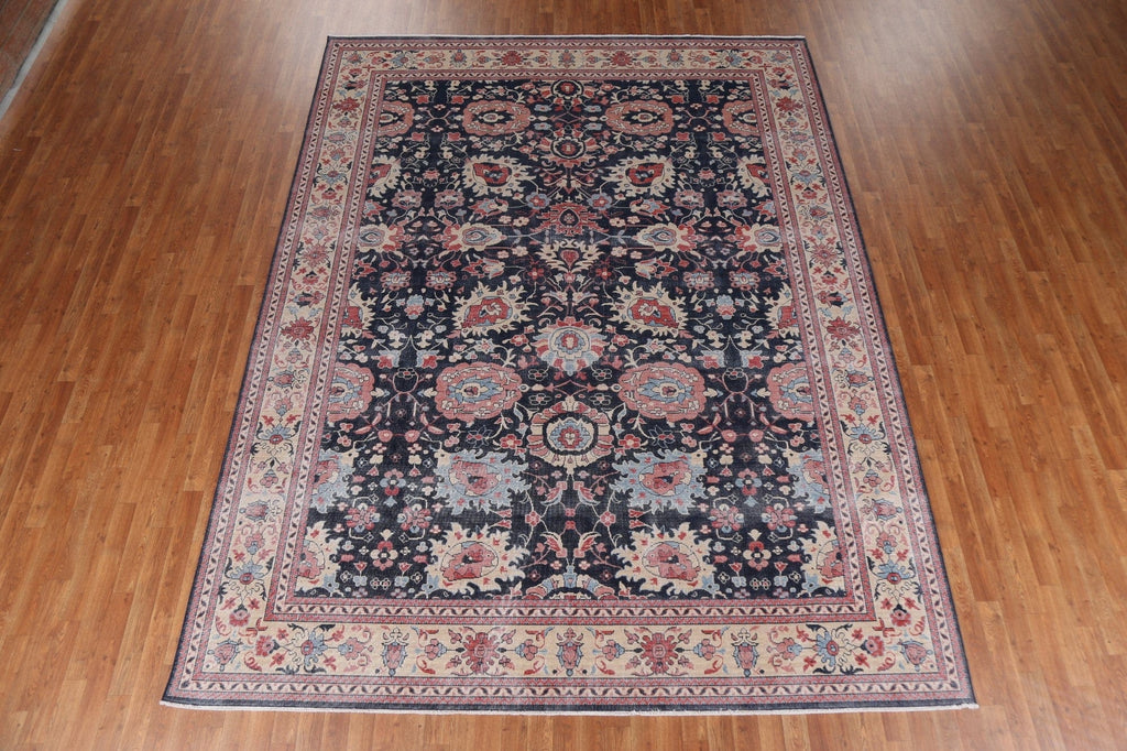 All-Over Floral Sultanabad Ziegler Oriental Rug 9x12