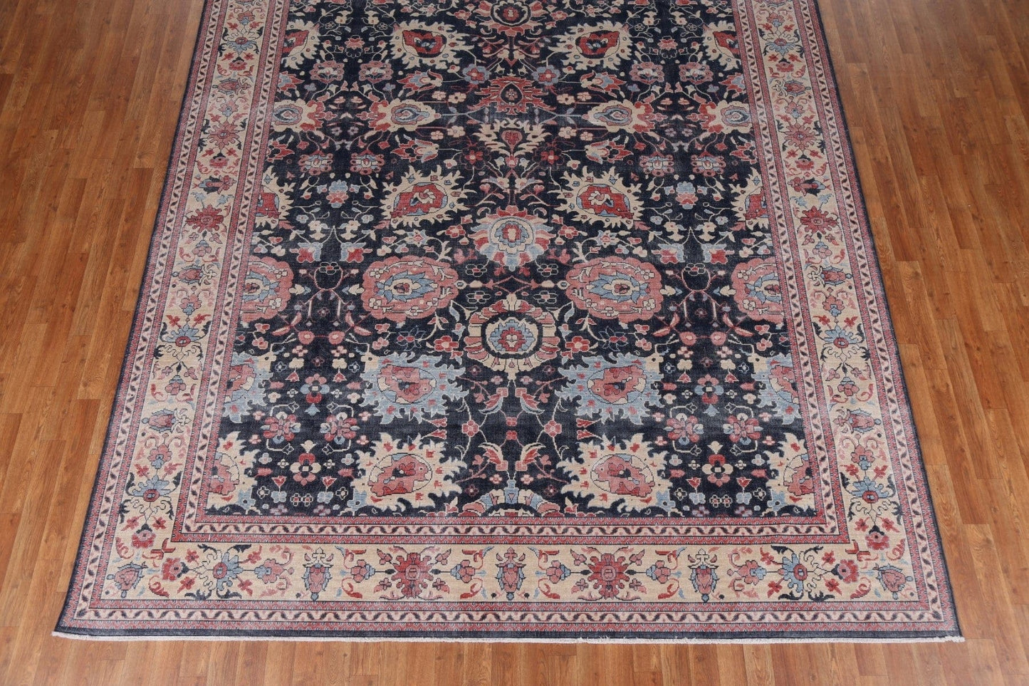 All-Over Floral Sultanabad Ziegler Oriental Rug 9x12