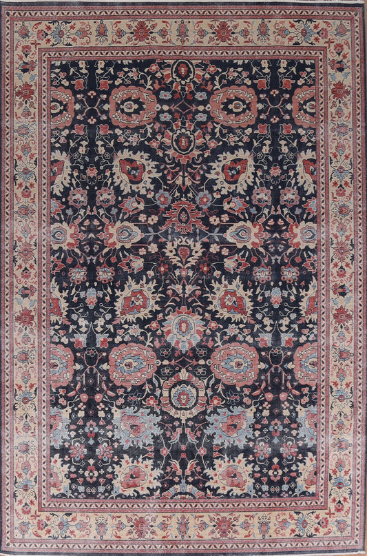 All-Over Floral Sultanabad Ziegler Oriental Rug 9x12