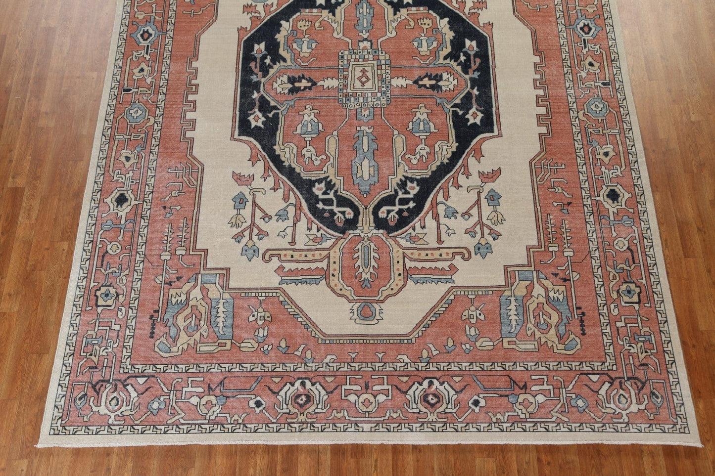 Handmade Wool Heriz Serapi Turkish Rug 9x12