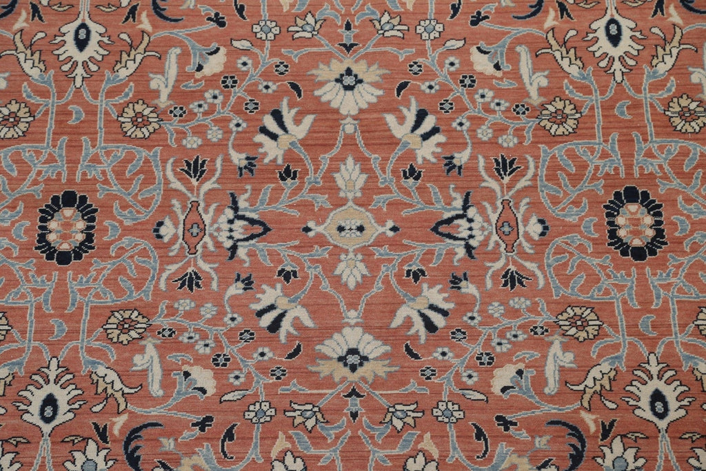 Handmade Floral Sultanabad Ziegler Turkish Wool Rug 9x12