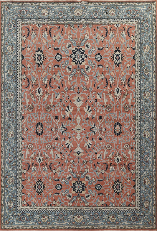 Handmade Floral Sultanabad Ziegler Turkish Wool Rug 9x12