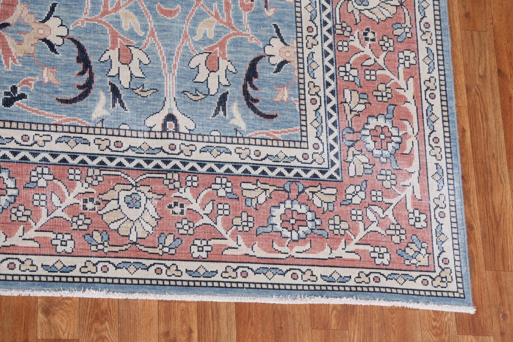 Hand-Knotted Wool Sultanabad Ziegler Oriental Rug 9x12