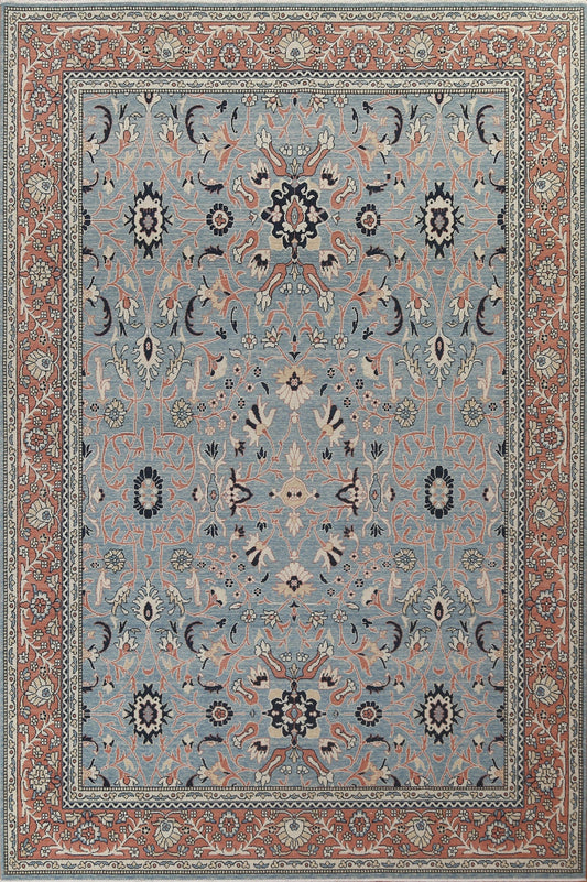 Floral Sultanabad Ziegler Turkish Wool Rug 9x12