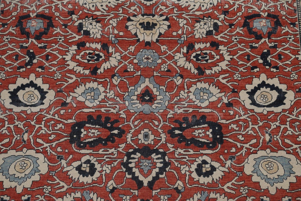 Red Floral Sultanabad Ziegler Turkish Wool Rug 8x10