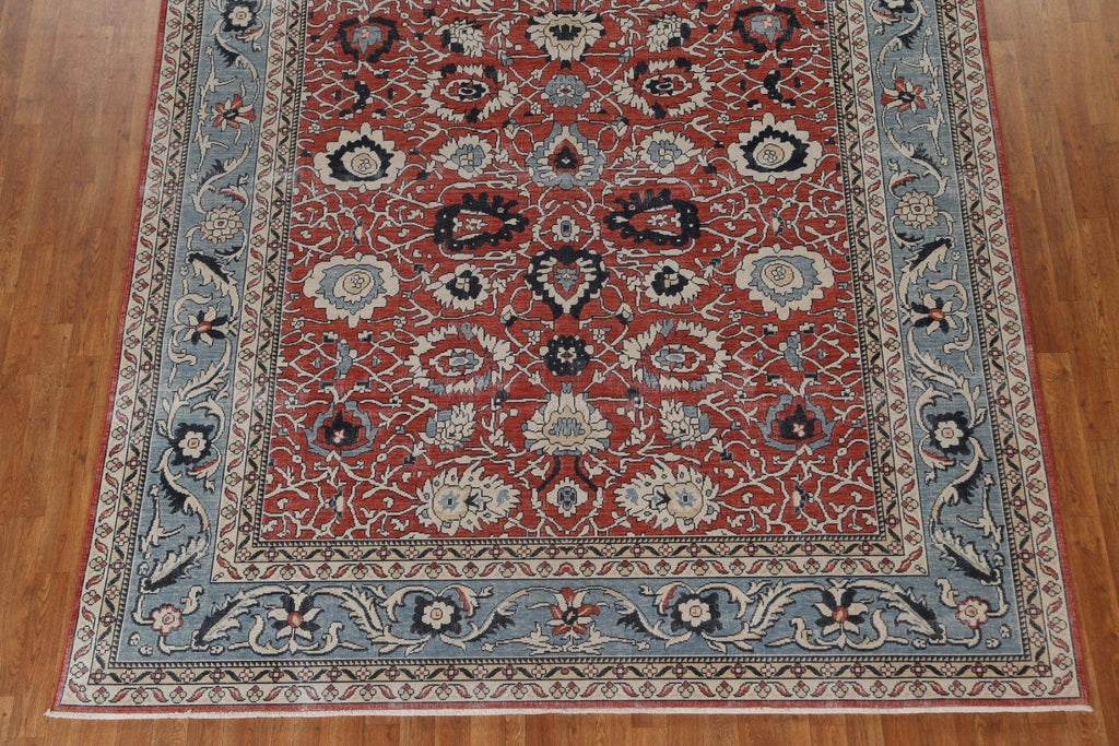 Red Floral Sultanabad Ziegler Turkish Wool Rug 8x10