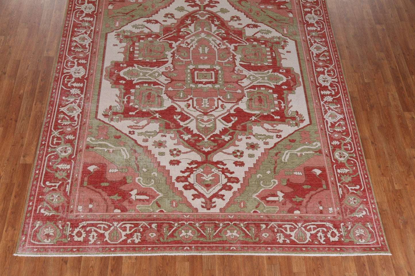 Handmade Heriz Serapi Turkish Wool Rug 8x10