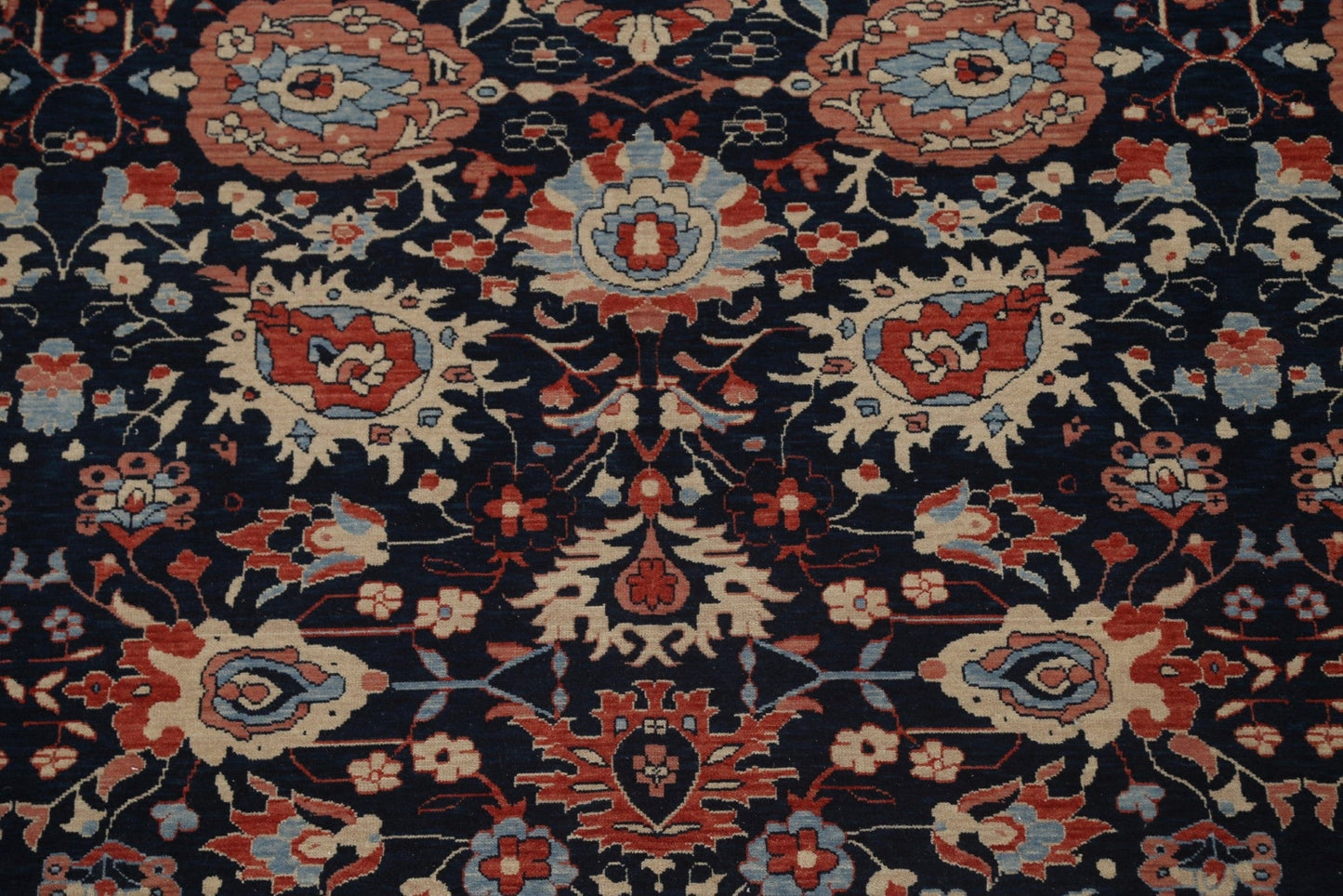 All-Over Floral Sultanabad Ziegler Turkish Wool Rug 8x10