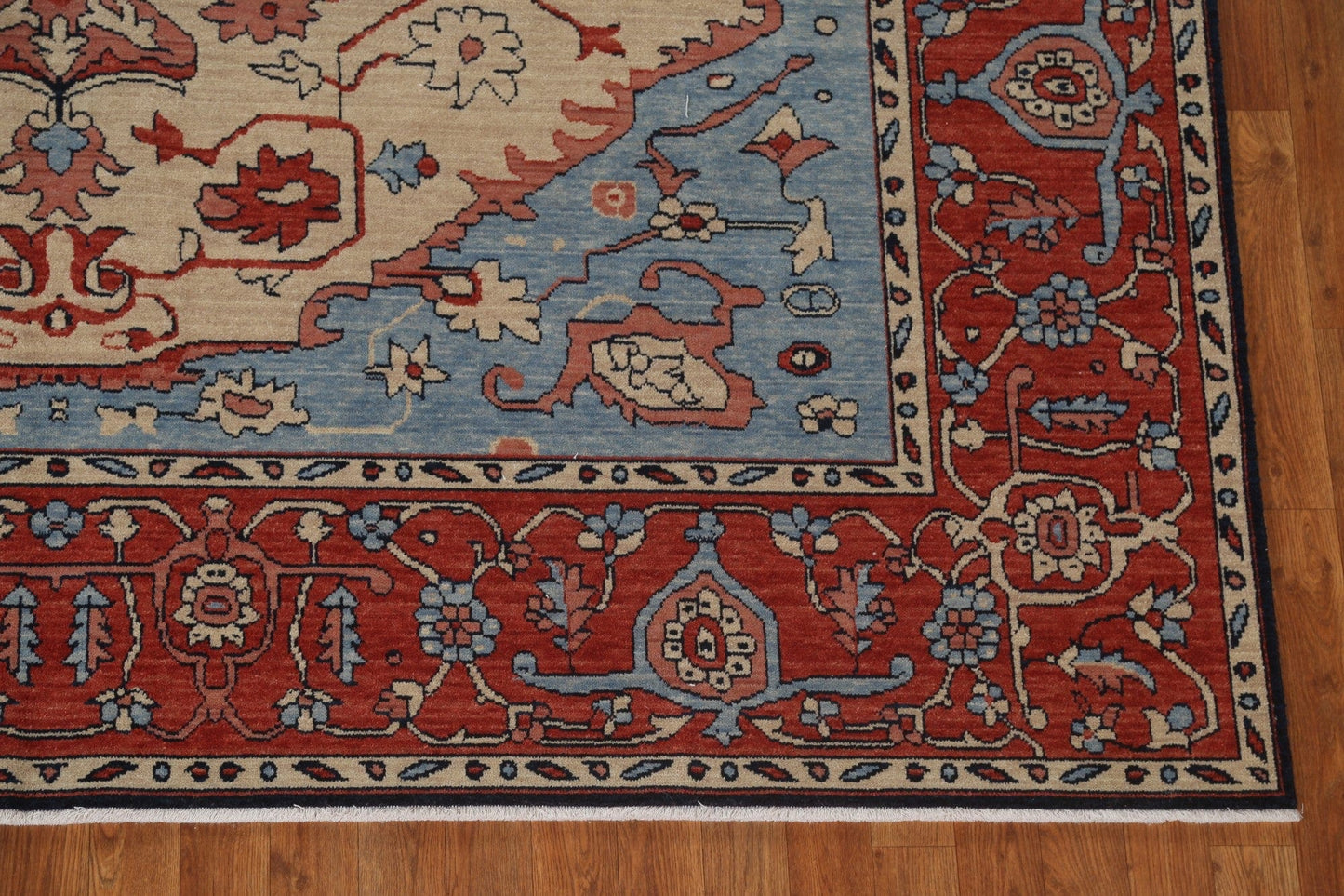 Handmade Wool Heriz Serapi Turkish Rug 8x10