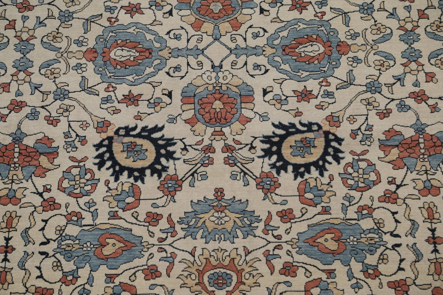 All-Over Floral Sultanabad Ziegler Turkish Wool Rug 8x10