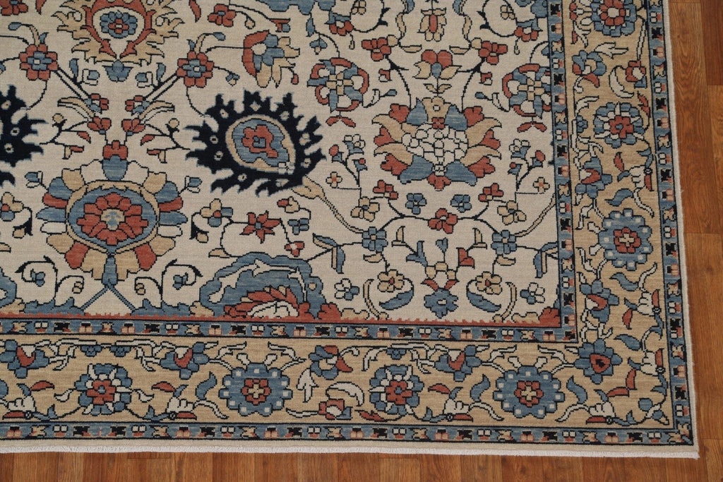 All-Over Floral Sultanabad Ziegler Turkish Wool Rug 8x10