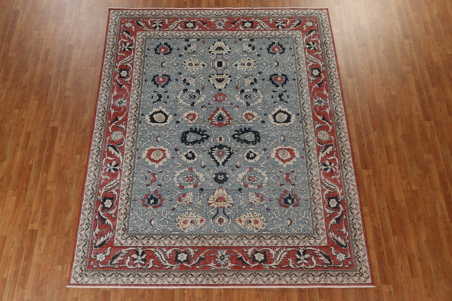 Floral Sultanabad Ziegler Wool Turkish Rug 8x10