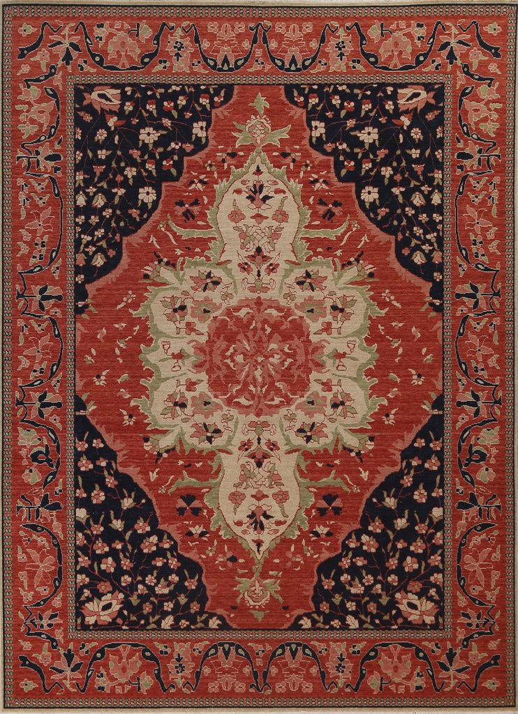 Floral Sarouk Farahan Wool Turkish Rug 8x10