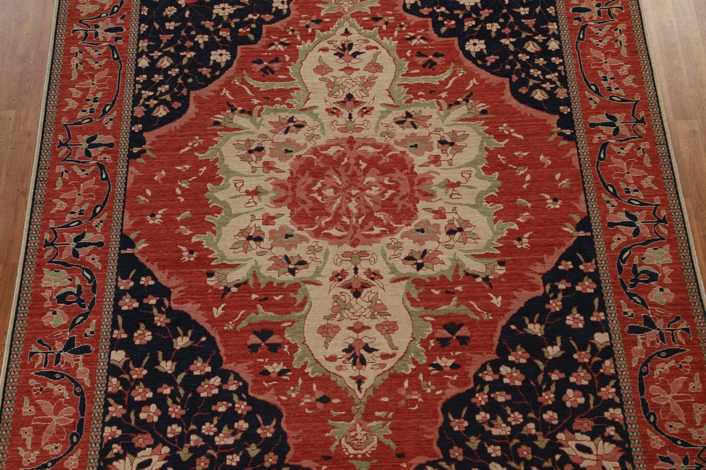 Floral Sarouk Farahan Wool Turkish Rug 8x10