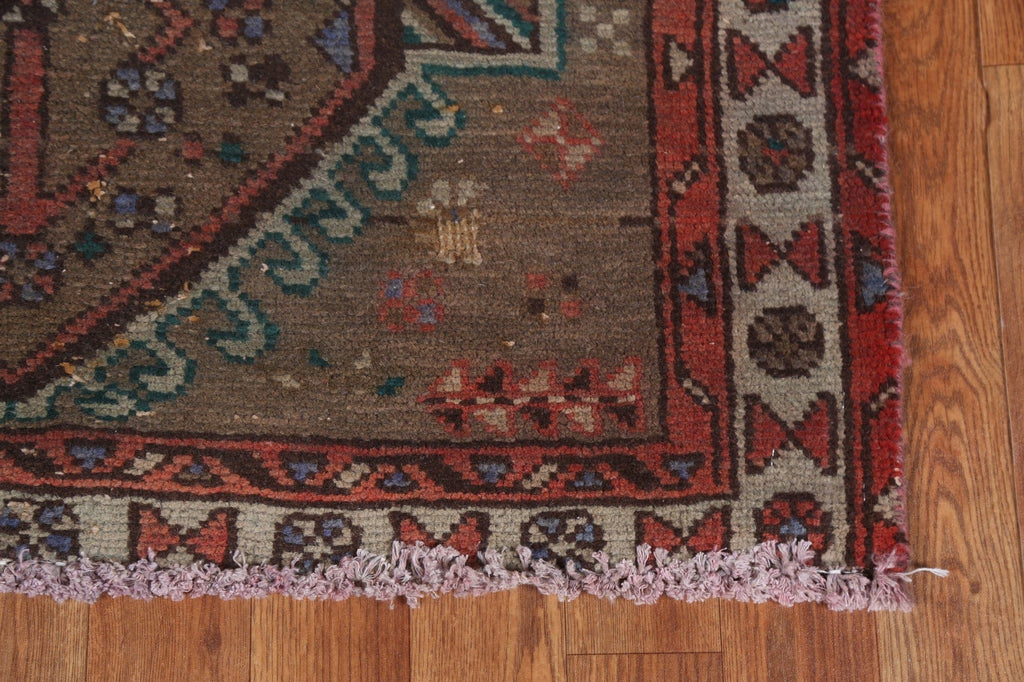 Handmade Wool Yalameh Persian Runner Rug 3x10