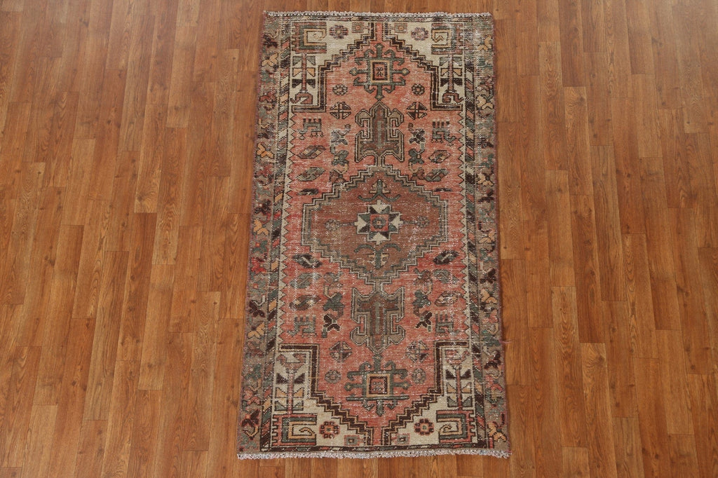 Antique Hamedan Persian Wool Rug 3x6