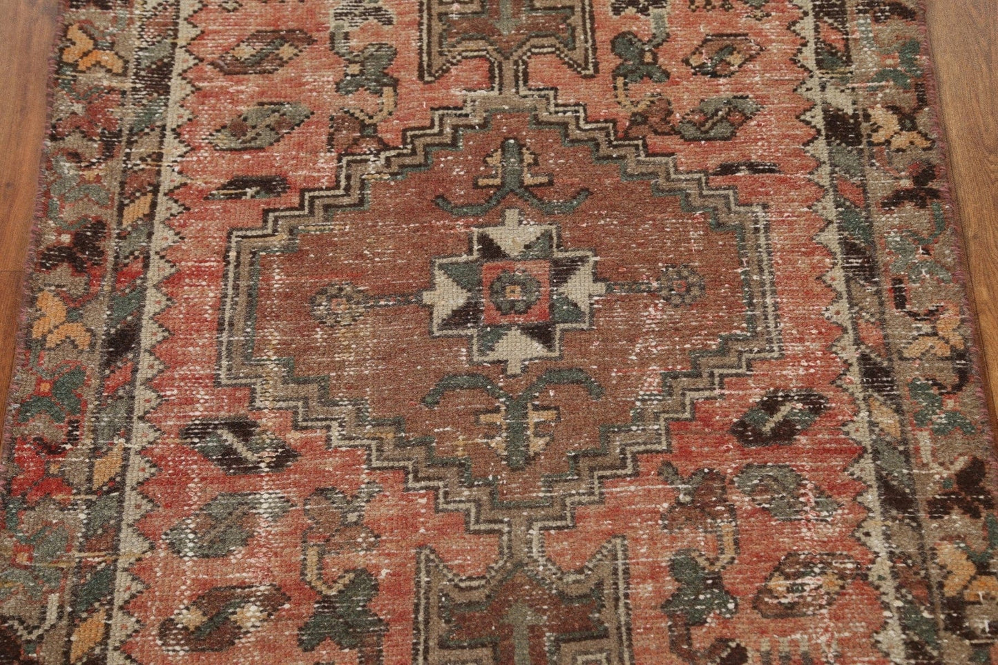 Antique Hamedan Persian Wool Rug 3x6