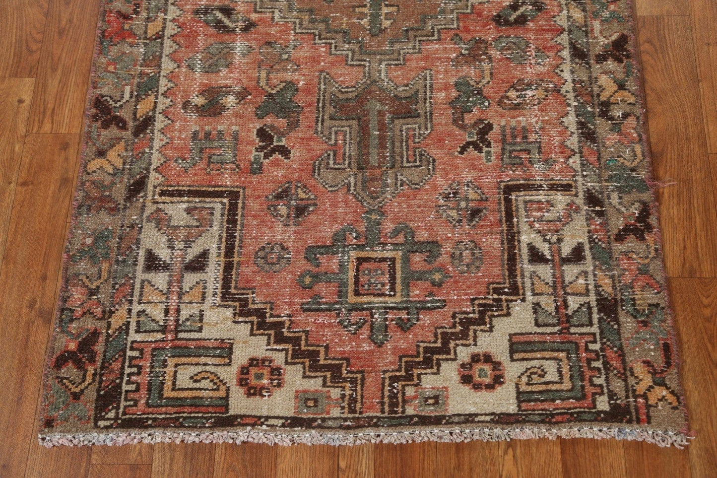 Antique Hamedan Persian Wool Rug 3x6