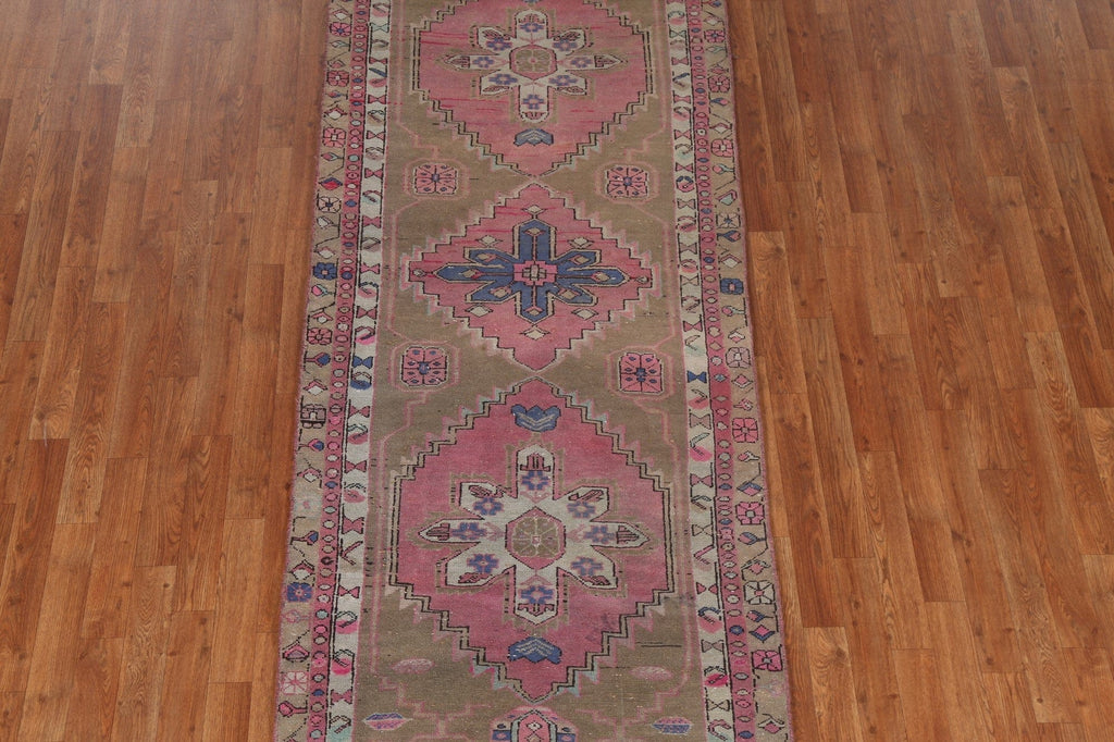 Handmade Meshkin Wool Persian Rug 3x6