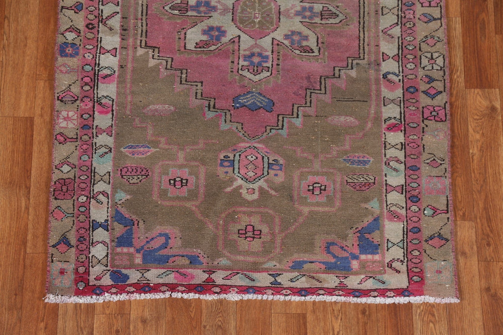 Handmade Meshkin Wool Persian Rug 3x6