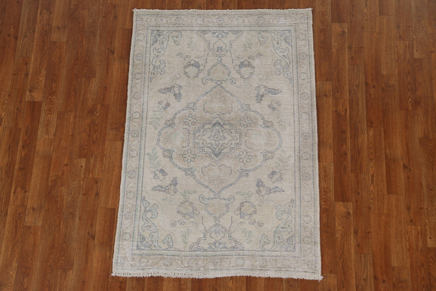 Vintage Wool Tabriz Persian Rug 3x5