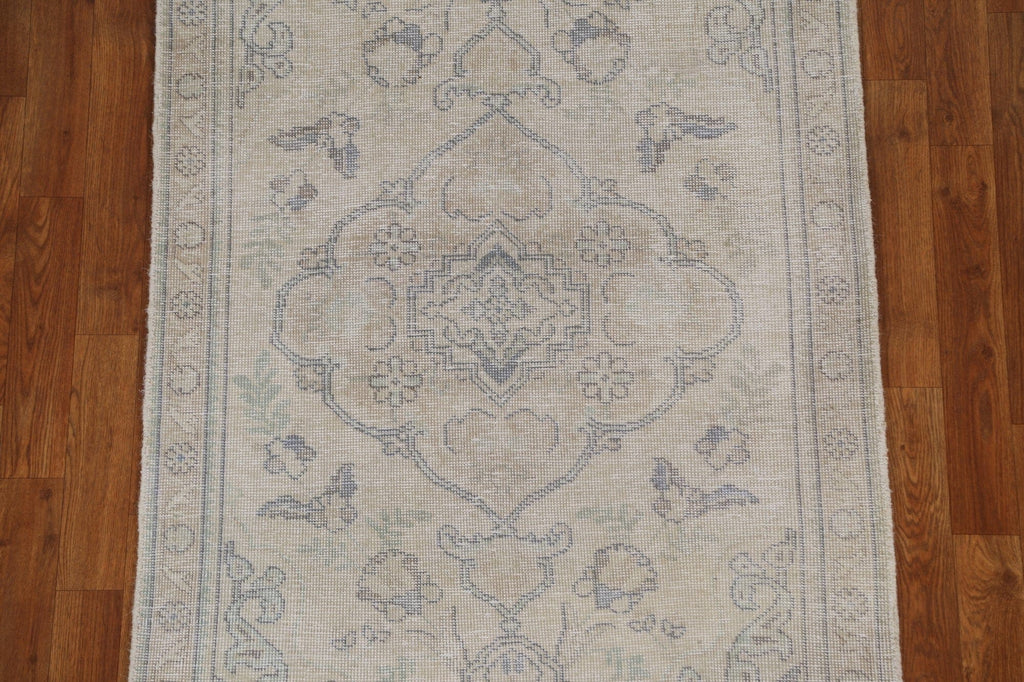 Vintage Wool Tabriz Persian Rug 3x5