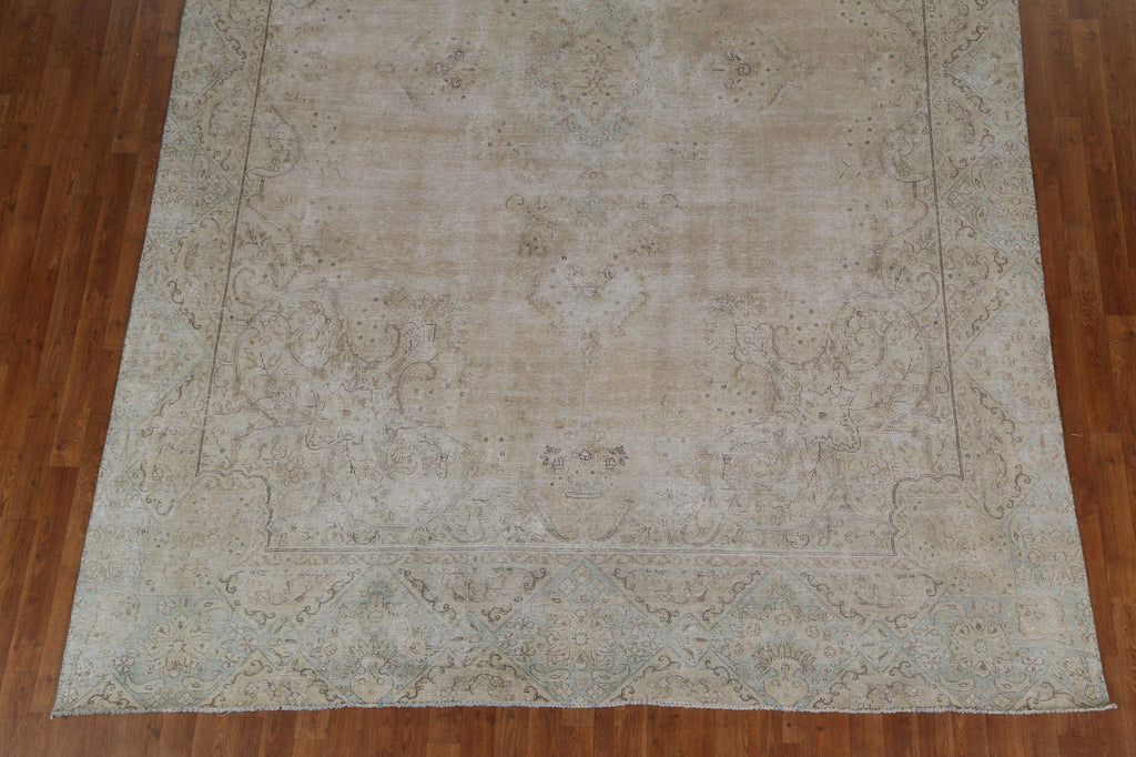 Hand-Knotted Kerman Persian Area Rug 9x12