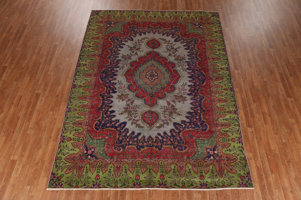 Handmade Wool Tabriz Persian Area Rug 8x11