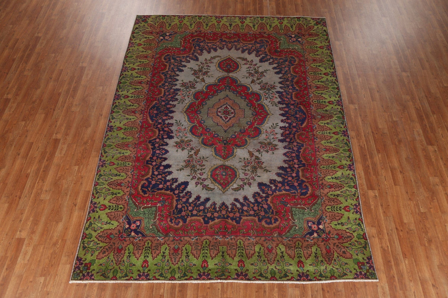 Handmade Wool Tabriz Persian Area Rug 8x11