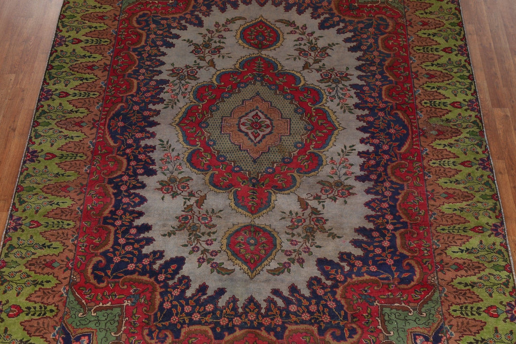 Handmade Wool Tabriz Persian Area Rug 8x11