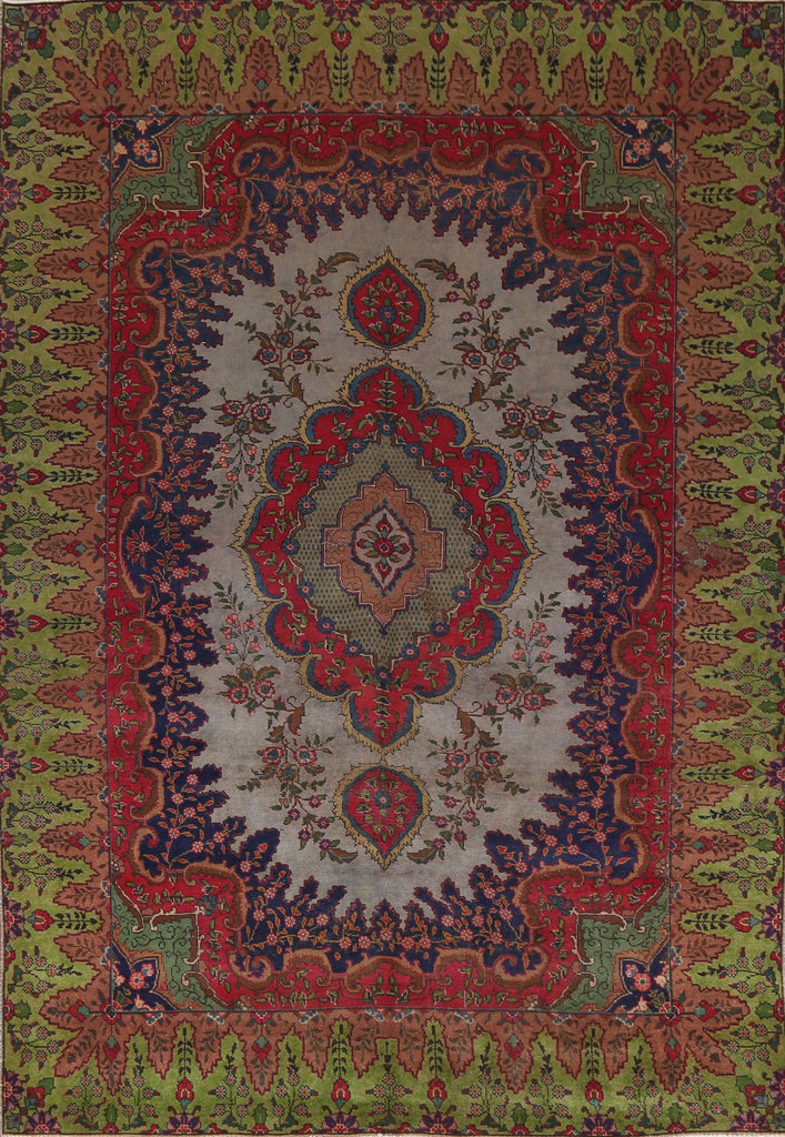 Handmade Wool Tabriz Persian Area Rug 8x11