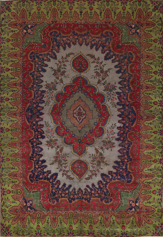 Handmade Wool Tabriz Persian Area Rug 8x11