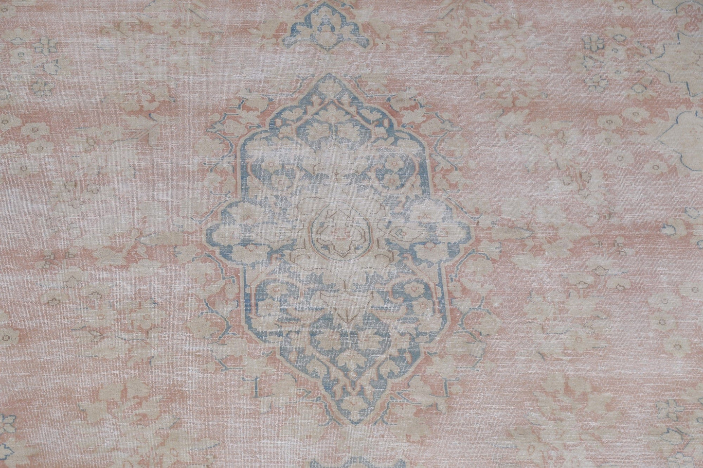 Hand-Knotted Wool Kerman Persian Rug 10x13