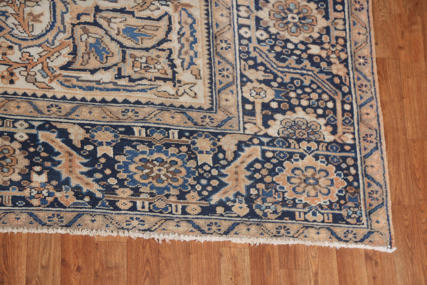 Handmade Floral Heriz Persian Area Rug 10x13