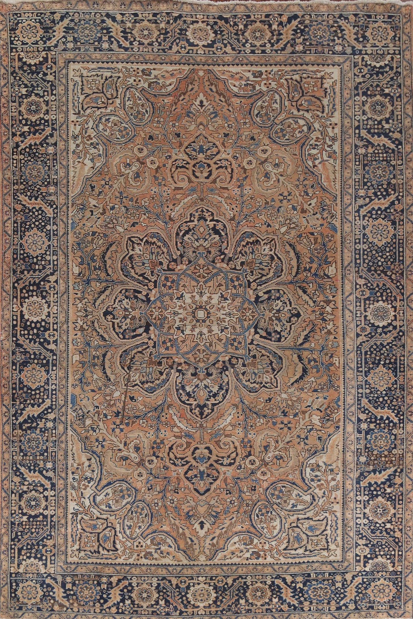 Handmade Floral Heriz Persian Area Rug 10x13