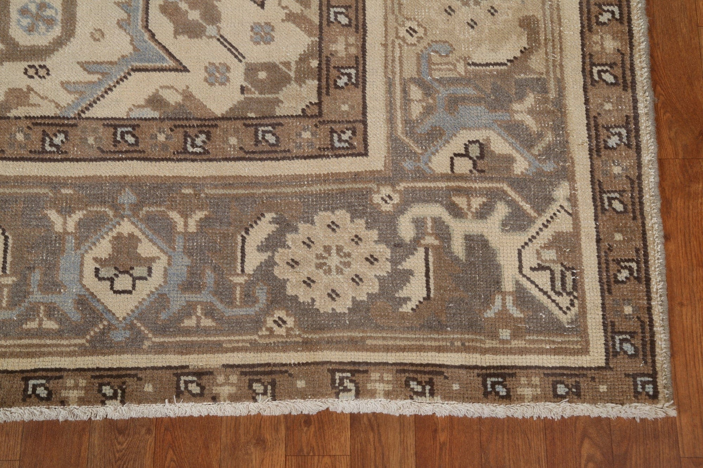 Handmade Wool Heriz Persian Area Rug 8x11